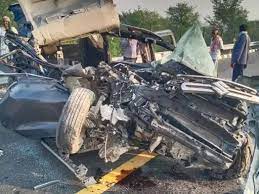 Five of family killed in road accident on Yamuna Expressway near Noida