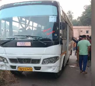 Mangaluru: Rider dies in bus-bike collision in Farangipe