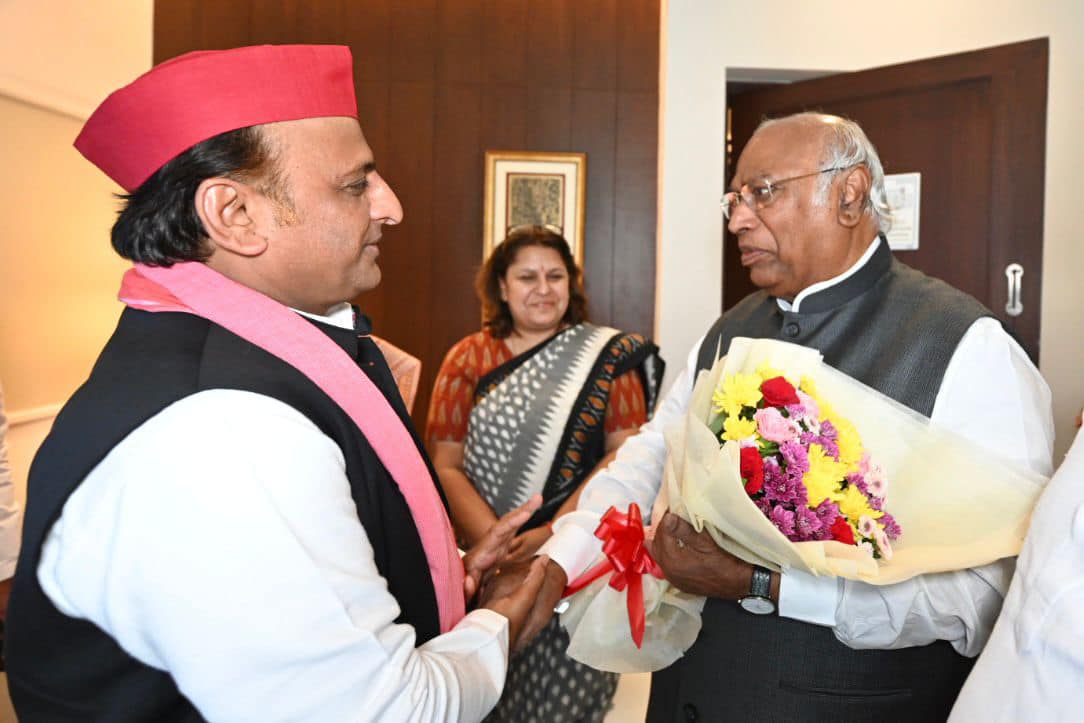 INDIA bloc in 'strong position' after four phases of LS polls; to form next government: Kharge