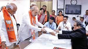 Amit Shah files nomination from Gandhinagar LS seat, says election is all about giving Modi 3rd term