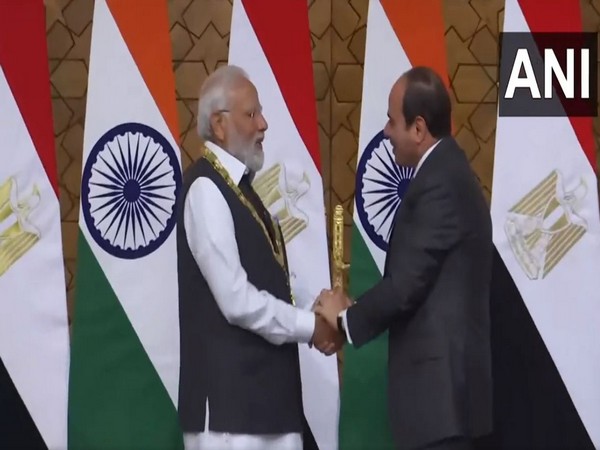 Egypt's highest honour 'Order of the Nile' conferred on Modi