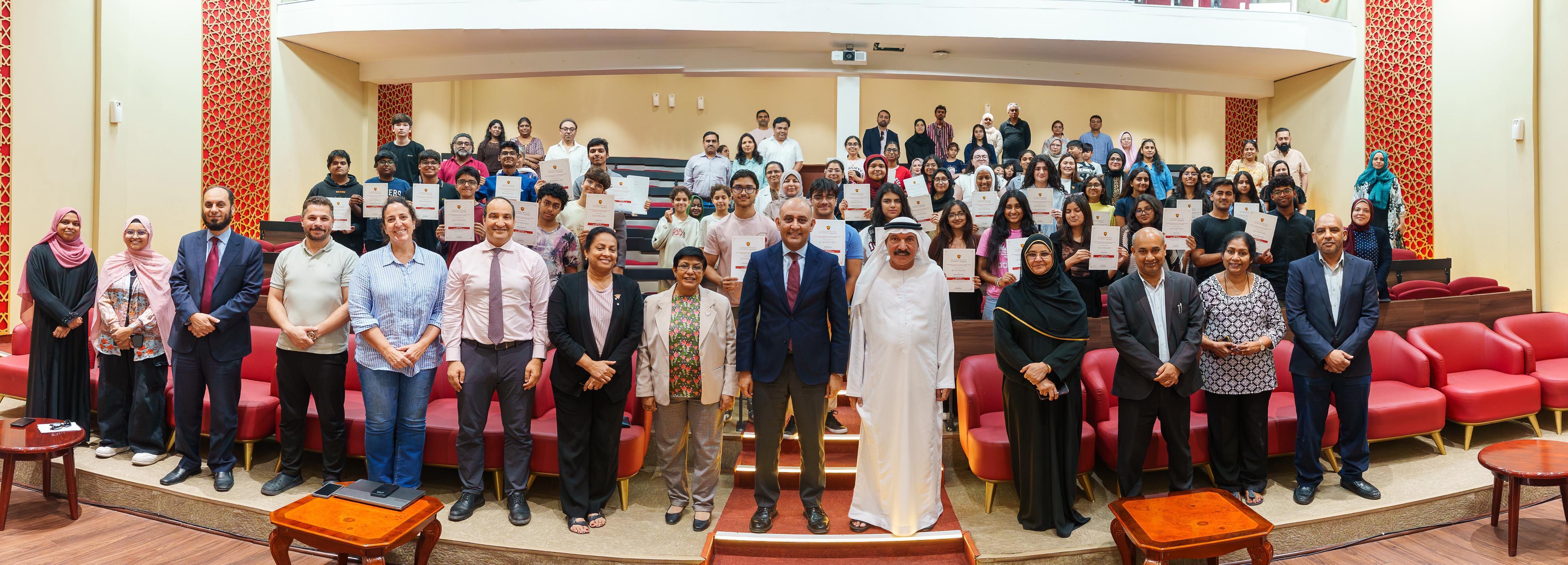 ‘Aspire to Become a Doctor’: Gulf Medical University empowers 100 high school students through real-world medical exposure