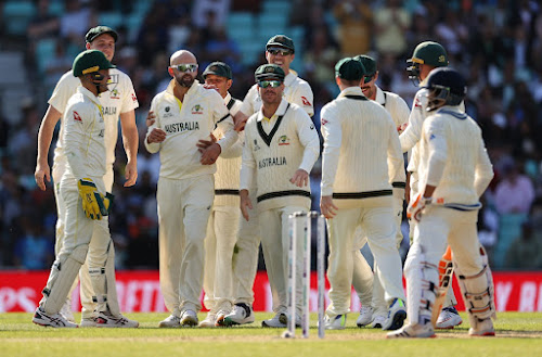 Australia heap misery on floundering India in WTC final, take 296-run lead