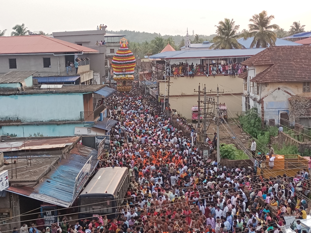 Grand celebration of Channapatna Sri Hanumantha rathotsav in Bhatkal