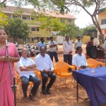 Officials and students participate in SVEEP voter awareness rally in Bhatkal