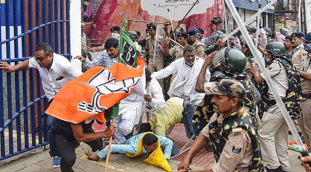 BJP Leader Allegedly Killed in Police Clash During Protest Against Bihar Government's Teacher Recruitment Policy