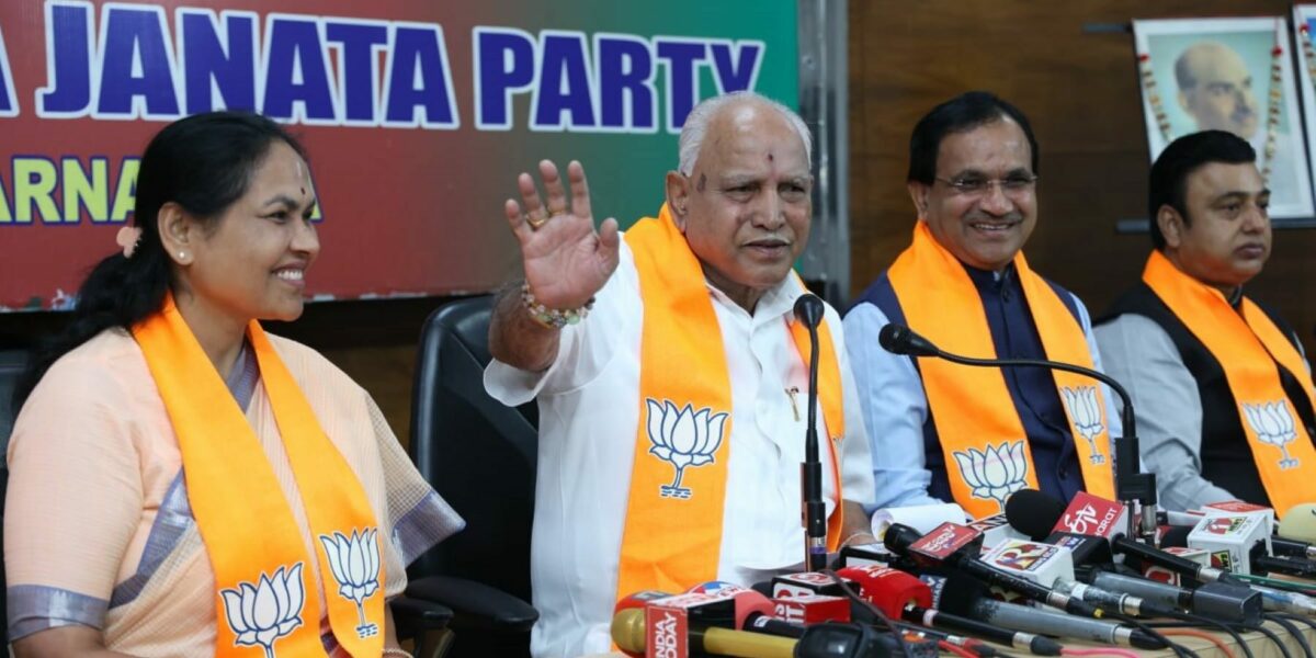 Amid discontent in Karnataka BJP over LS candidates, Yediyurappa says efforts on to resolve issues