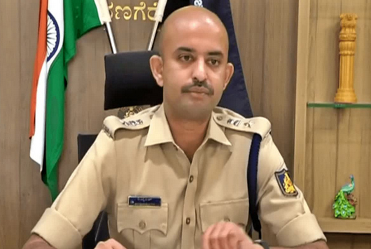 C B Rishyanth takes charge as in-charge SP of Dakshina Kannada