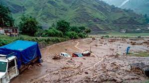 Roads, houses damaged due to heavy rains, cloudbursts in Uttarakhand's Uttarkashi