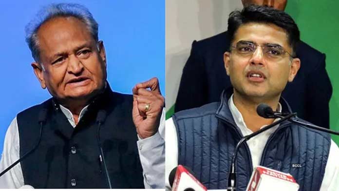 Cong leaders hit out at those levelling graft charges against Gehlot govt; Pilot stands his ground