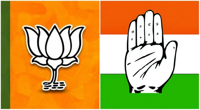 Amid bitter war of words, BJP and Cong seek EC ban on campaigning by leaders of other side