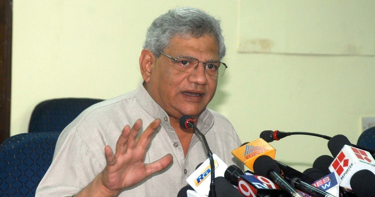 CPI(M) General Secretary Sitaram Yechury ridicules JD(S) supremo Deve Gowda’s claim on tie-up with BJP