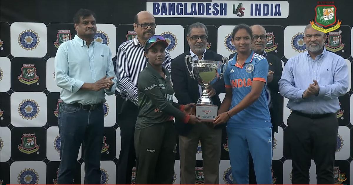 India-Bangladesh Third Women's ODI Ends In Thrilling Tie, Teams Share Trophy