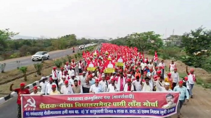 Maharashtra: Farmers have halted long march, but will head ahead if demands not met: CPI(M) legislator