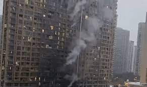 15 Killed After Massive Fire At China Skyscraper, 44 Injured