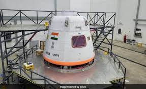 "Gaganyaan Crew Module Recovered, All Data Looks Good," Says ISRO chief