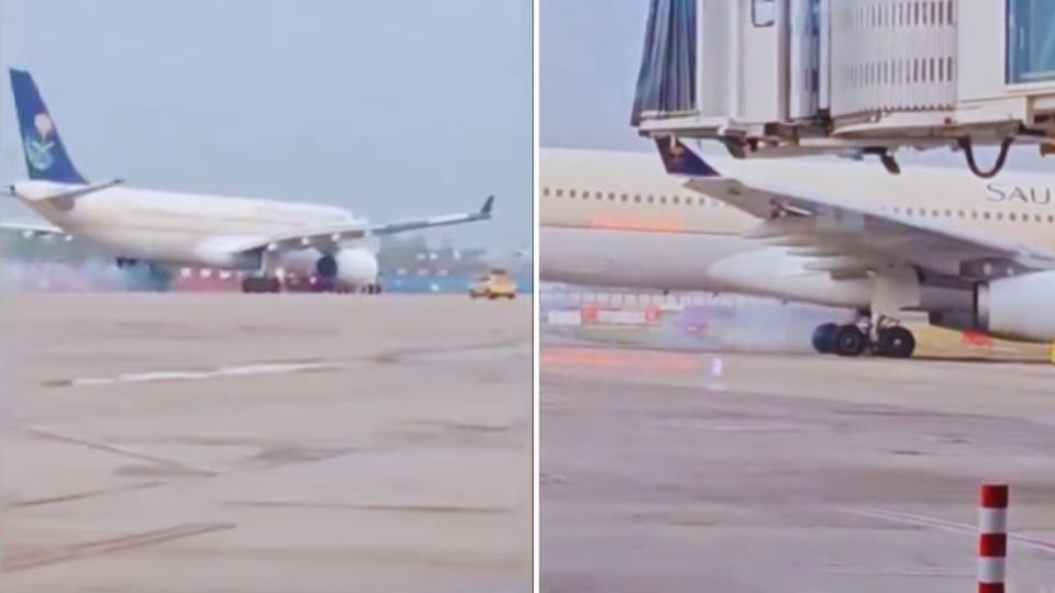 Saudia flight carrying 242 Haj pilgrims safe after smoke detected in wheels at Lucknow airport