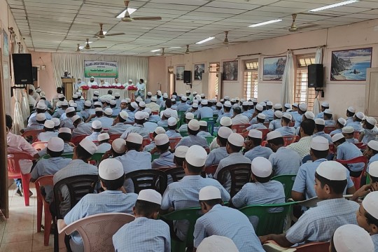 Literary Competition held at Islamia Anglo Urdu High School, Bhatkal