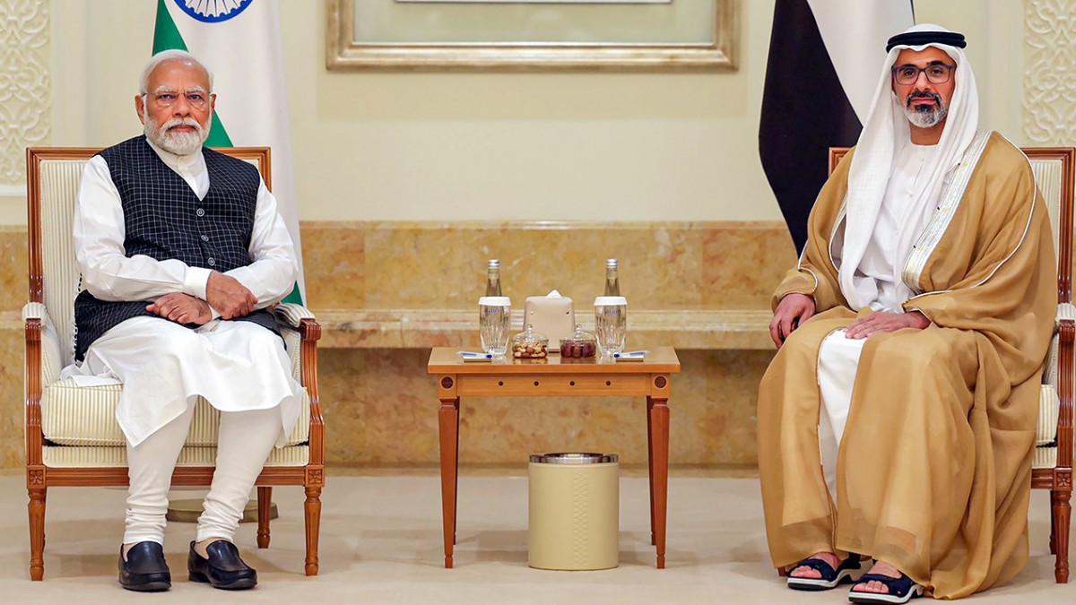 India, UAE will keep working closely to further global good”: PM Modi