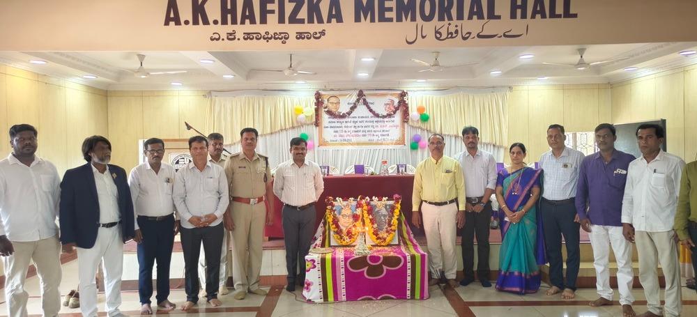 Ambedkar, Jagjivan Ram Jayanti Celebrated in Bhatkal; Officials Stress Equality and Constitutional Values