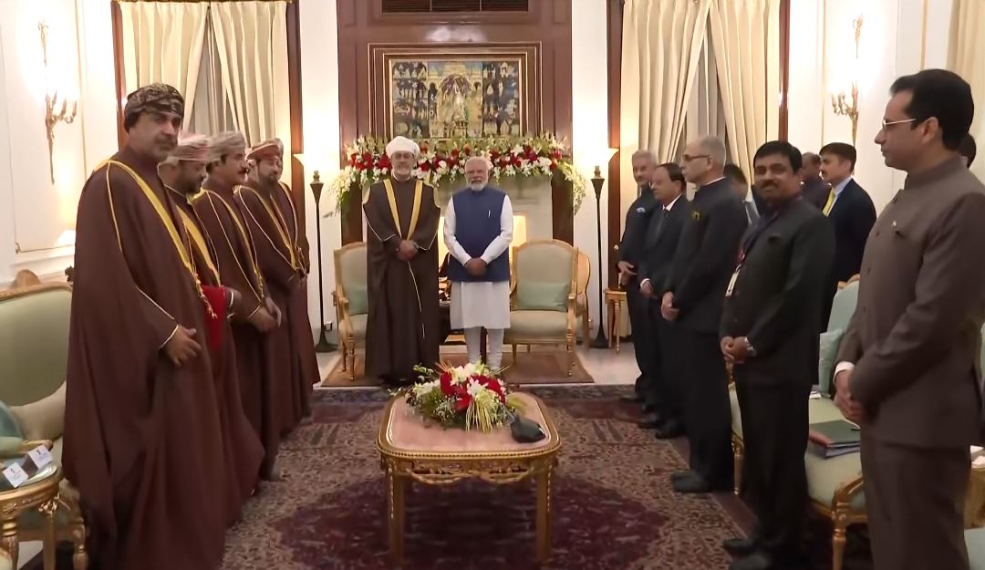 PM Modi holds talks with Oman’s Sultan Haitham bin Tarik