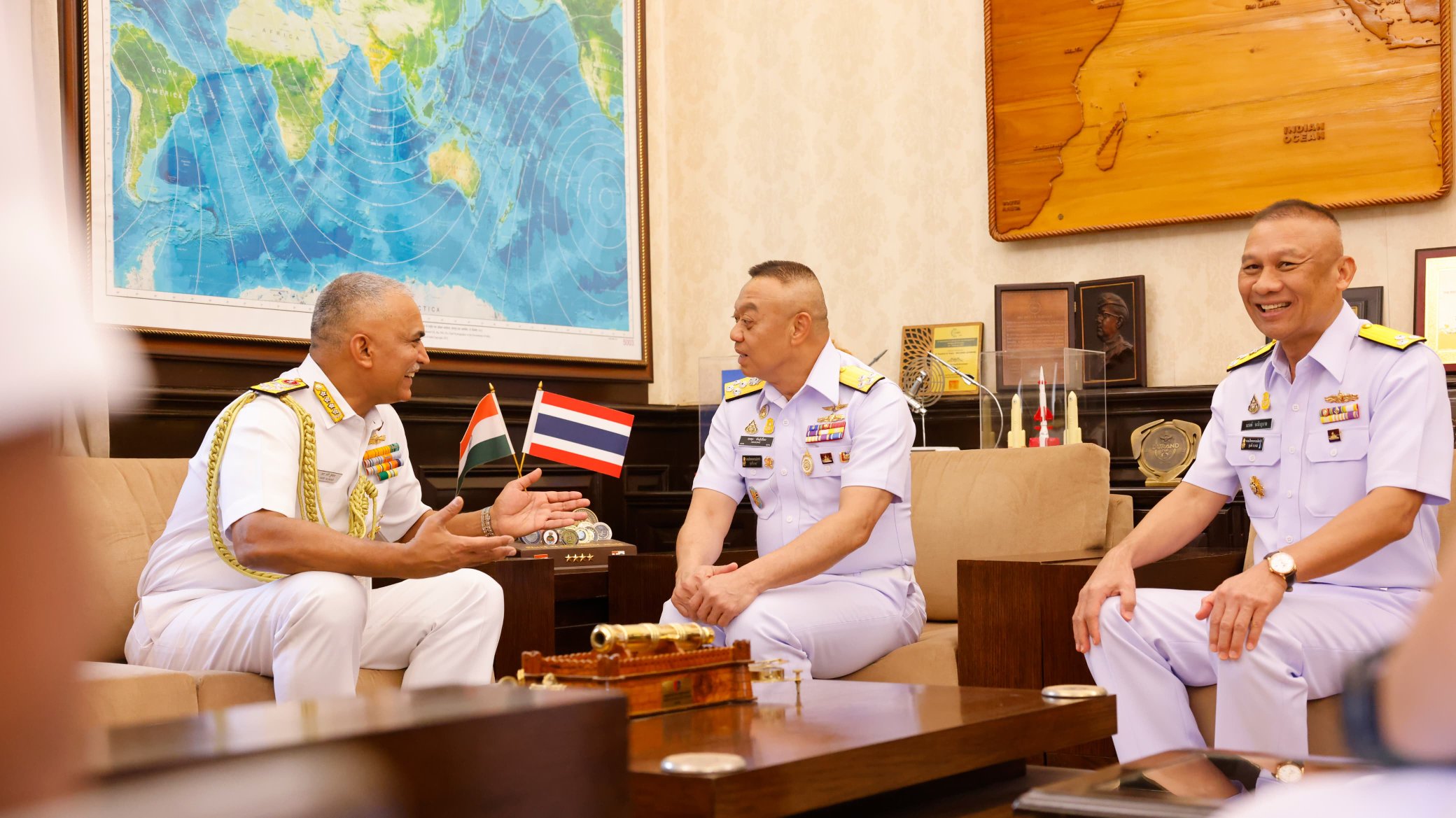 India, Thailand Discuss Measures To Strengthen Navy-to-Navy Cooperation