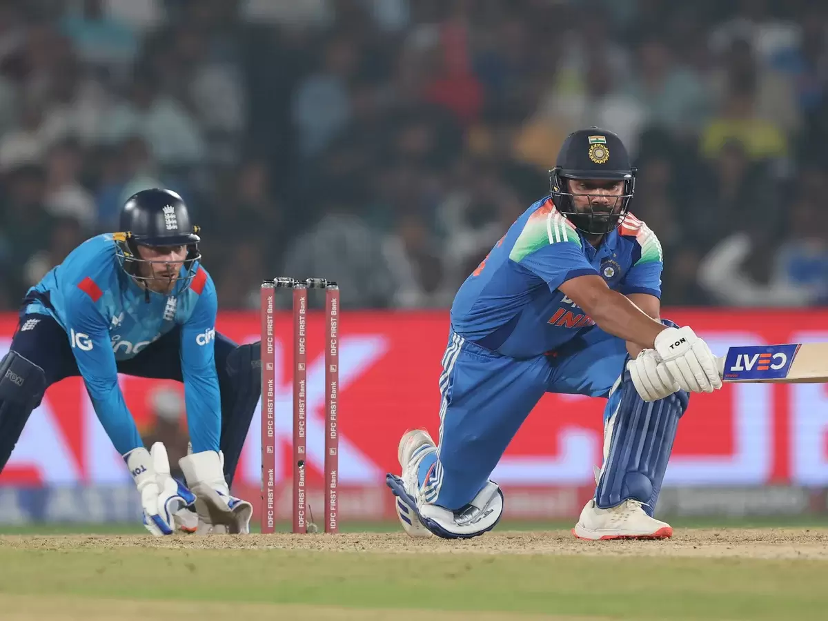 Rohit's brilliant century leads India to a four-wicket victory over England, securing 2-0 series win