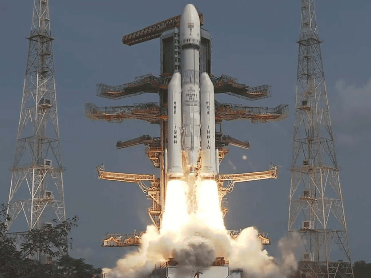 ISRO's heaviest rocket LVM3 carrying 36 satellites blasts off from Sriharikota