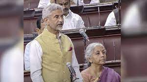 External Affairs Minister S Jaishankar takes oath as Rajya Sabha member for second term