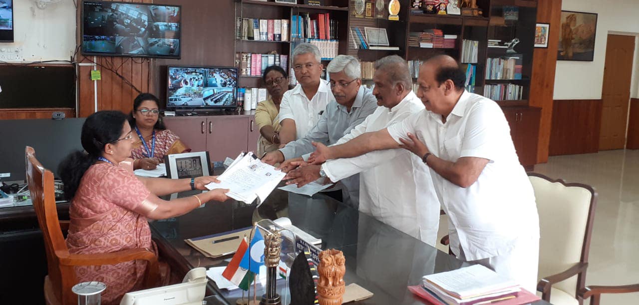 Lok Sabha Elections: Udupi-Chikkamagaluru Constituency Congress Candidate K. Jayaprakash Hegde filed Nomination