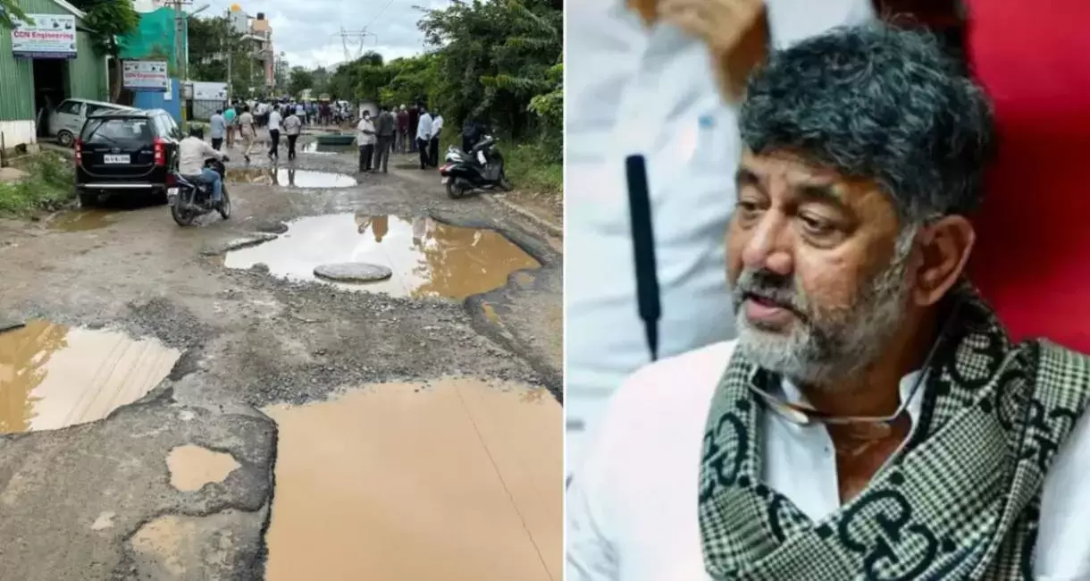 Pothole problem nationwide, but government addressing it in Bengaluru: Shivakumar