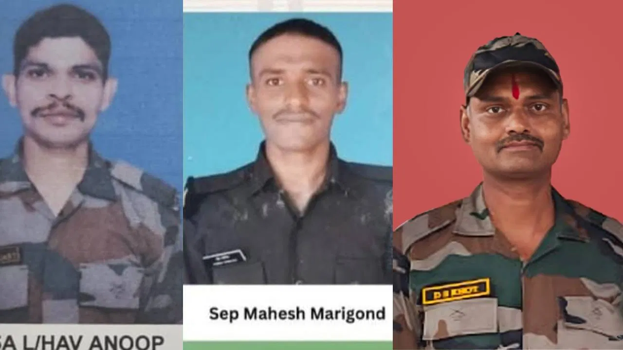 Three Karnataka Soldiers Killed in Jammu and Kashmir Accident Given Full Military Honors