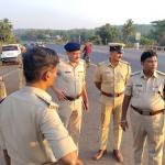 Uttara Kannada SP M. Narayan visits Bhatkal, reviews stalled NH work amid public protests