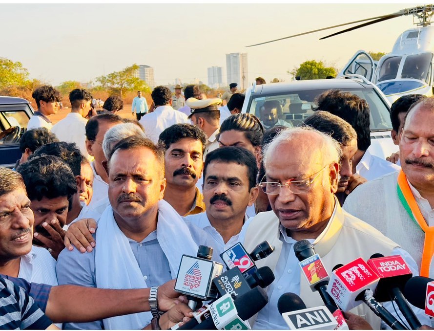 BJP has to go if democracy is to survive: Congress chief Kharge