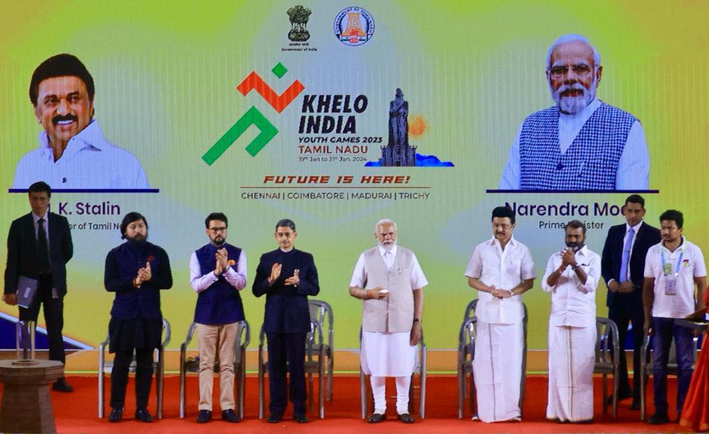 PM Modi Declares Open Khelo India Youth Games In Chennai