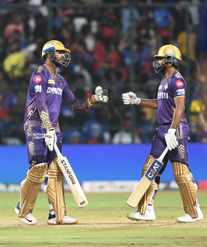 IPL 2024: Narine, Iyer lead Knights' batting blitz, leave RCB in daze with 7-wicket win
