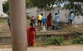 School Principal in K’taka arrested over charges of making students to clean soak pit