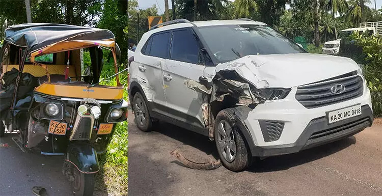 Kundapur: Car Collides with Auto, Young Woman Killed