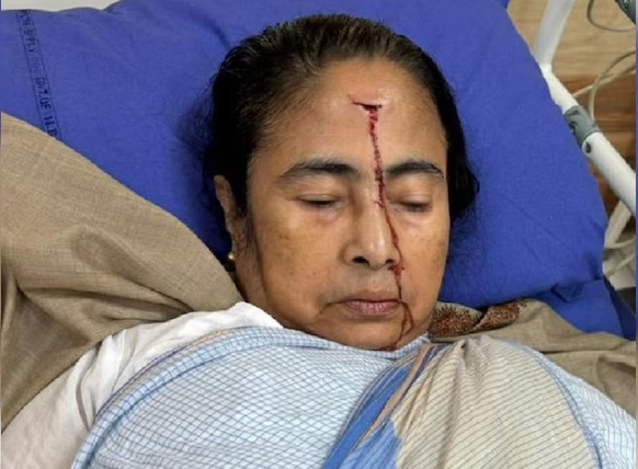 Mamata Banerjee hospitalized after alleged push, discharged with head injury: Kolkata incident sparks political fervor