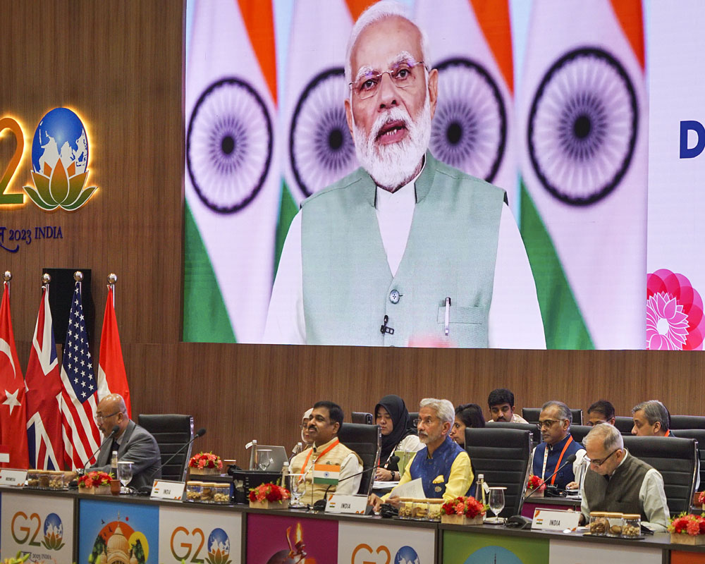 Democratisation of technology important tool to help bridge data divide: PM Modi