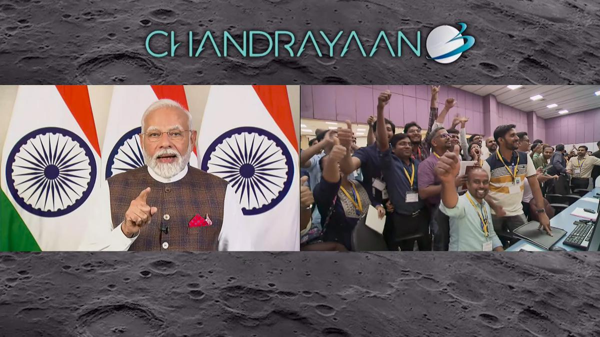 We have witnessed new flight of new India: PM Modi on successful landing of Chandrayaan-3