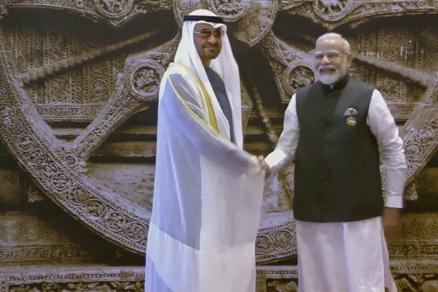 Konark Wheel replica serves as backdrop of PM Modi’s welcome handshake with G20 leaders