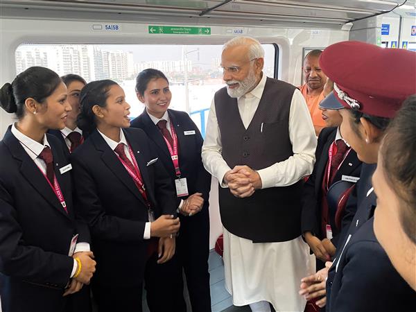 PM Flags Off India's First RRTS Train, Says Historic Moment For Country