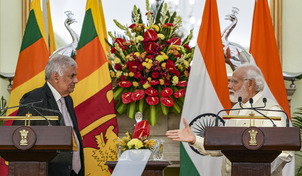 Ensure life of respect, dignity to Tamil community in Lanka: Modi to Wickremesinghe