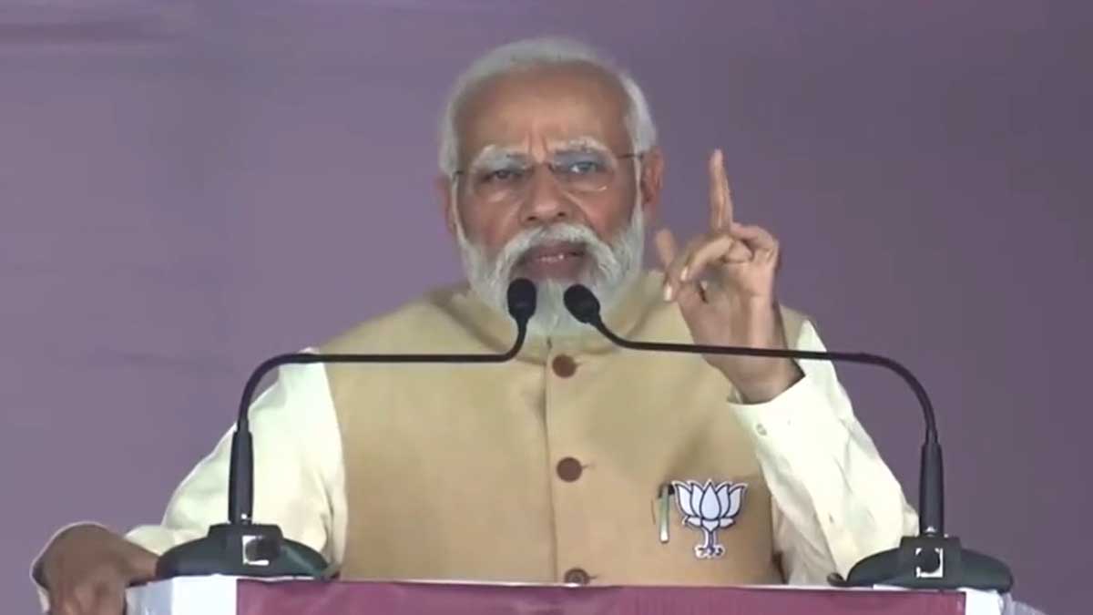 Congress is full of negativity, made false promises to farmers, says PM Modi in Karnataka