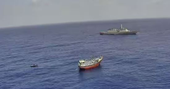 Navy Intercepts Hijacked Iranian Vessel In Arabian Sea, Deploys Warships