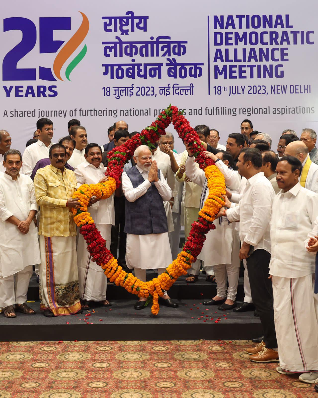 Ours is time-tested alliance: PM Modi on NDA meet