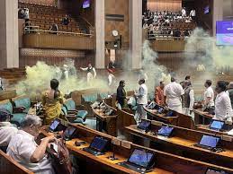 Security breach in LS, two persons enter House, open gas canisters; two protest outside parliament; all four detained