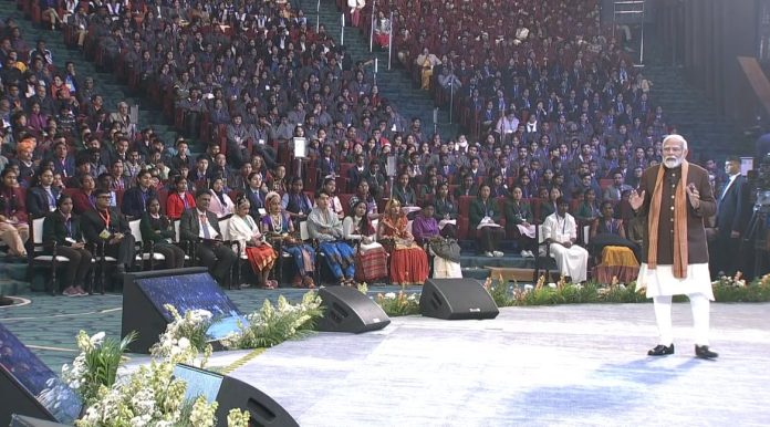 Compete with yourself, not others: PM Modi to students at 'Pariksha Pe Charcha'