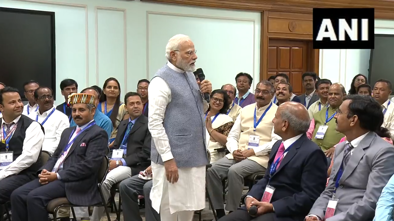 PM Modi interacts with winners of National Teachers’ Award 2023